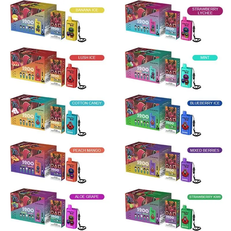 RandM SQUID BOX electroic cigarette disposable vape