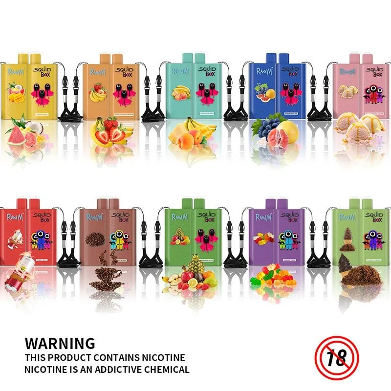 RandM SQUID BOX disposable vape