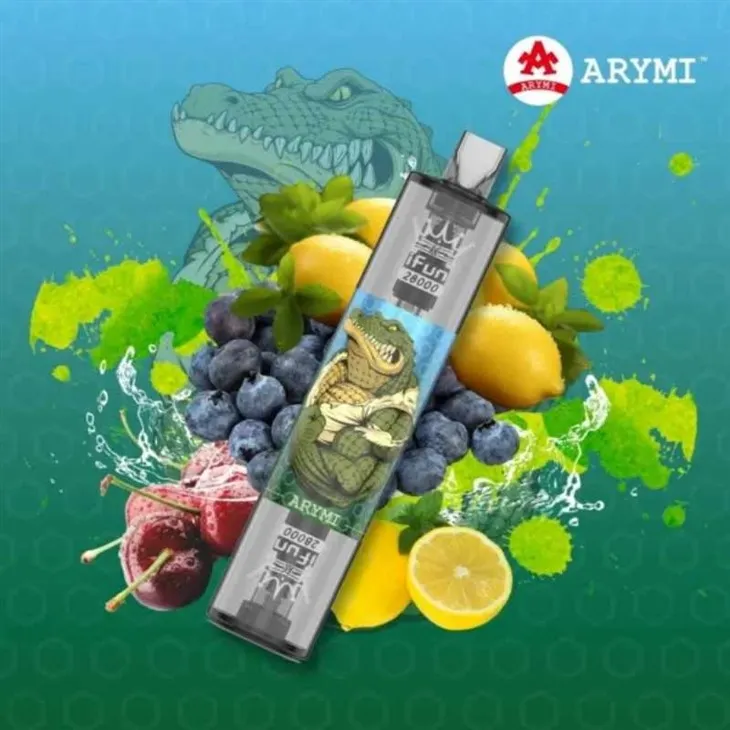 ARYMI-ELIBAR-28000-Puffs-5-Low-Nicotine-Bulk-Buy-Rechargeable-Disposable-Vapes-Pen-Wholesale-1ARYMI I FUN 28000