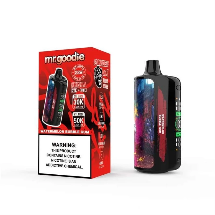 Watermelon Bubble Gum Mr.Goodie DTL MTL 50000 Watermelon Bubble Gum Mr.Goodie DTL MTL 50000