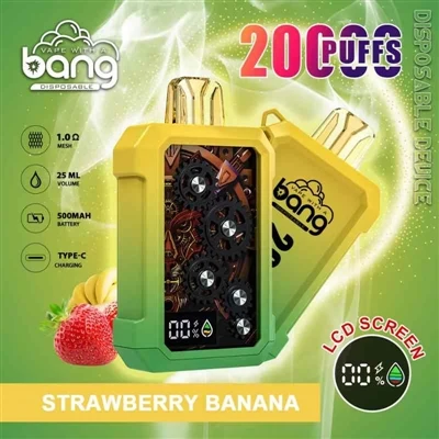 Viimeaikainen paras tuotelanseeraus: Bang 20000