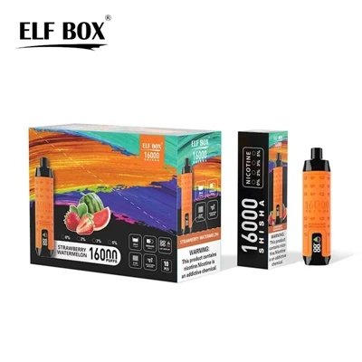 Uusi tuote: ELF BOX SHISHA 16000 kertakäyttöinen elektroninen savuke