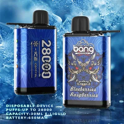 Voinko hallita Bang 28000 Puffs -jäänhallinnan elektronisen savukkeen jäätasoa?