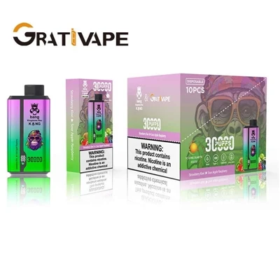 Entä Grativape Bang Kingdoms Rex King 30000 paria vape -makuja?