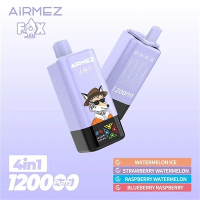 Airmez Fox 120000, tällä hetkellä Euroopan varaston suurin PUFFS-tuote