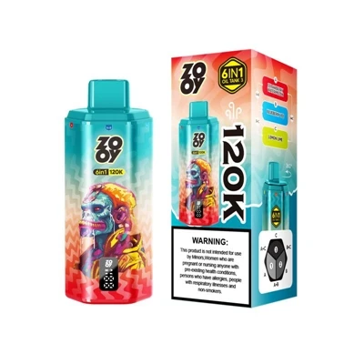 ZOOY 120K 6-in-1 -monikanavaisen elektronisen sumutuslaitteen rakenneanalyysi...