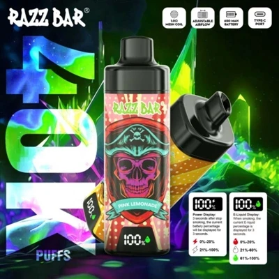 Razz Bar 40K kertakäyttöinen e{1}}savuke: uusi kokemus suurella kapasiteetill...
