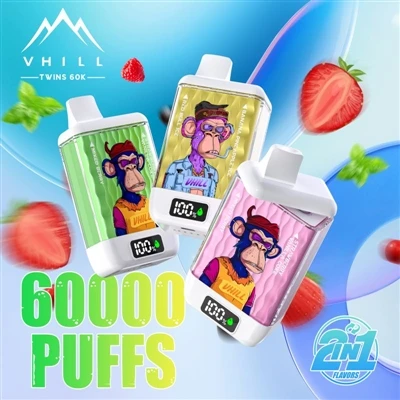 Vhill Twins 60000: Upouusi kokemus suurien{1}}volyymien e{2}}-savukkeista.
