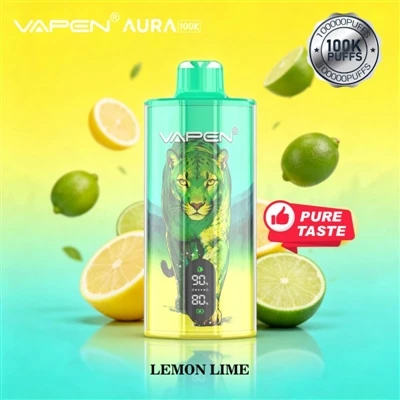 VAPEN AURA 100K PUFFIT – Äärimmäinen{1}}pitkäkestoinen höyrytyslaite nuorille...