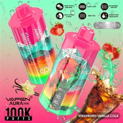 VAPEN AURA 100K PUFFS – Täydellinen vempain nuorille