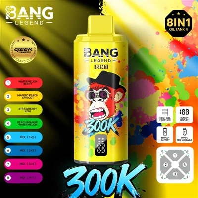 Bang Legend 300K: E{1}}savukkeiden uuden aikakauden vertailukohta