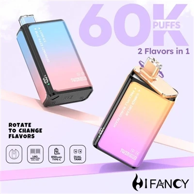HIFANCY TWINS MAX 60K – kaksinkertainen makuräjähdys, makuseikkailusi alkaa t...