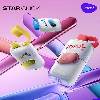 VOZOL STAR CLICK 50000 PUFFIA: uusi korkeus kertakäyttöisille sähkötupakoille