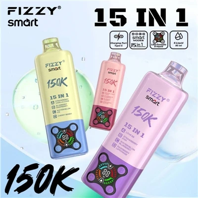 FIZZY SMART 15 IN 1 150K: Yksi savuke, 15 erilaista onnellisuutta