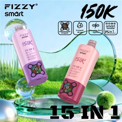 FIZZY SMART 150K 15 IN 1: Yksi laite, viisitoista makua – e-savukkeet voivat ...