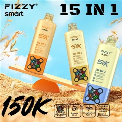 FIZZY SMART 15 IN 1 150K: enemmän kuin vain useita makuja, se poistaa 