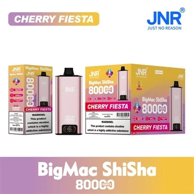 JNR Big Mac Shisha 80000: Uudelleenmäärittely korkea{1}}höyrykäyttöisen vape-...