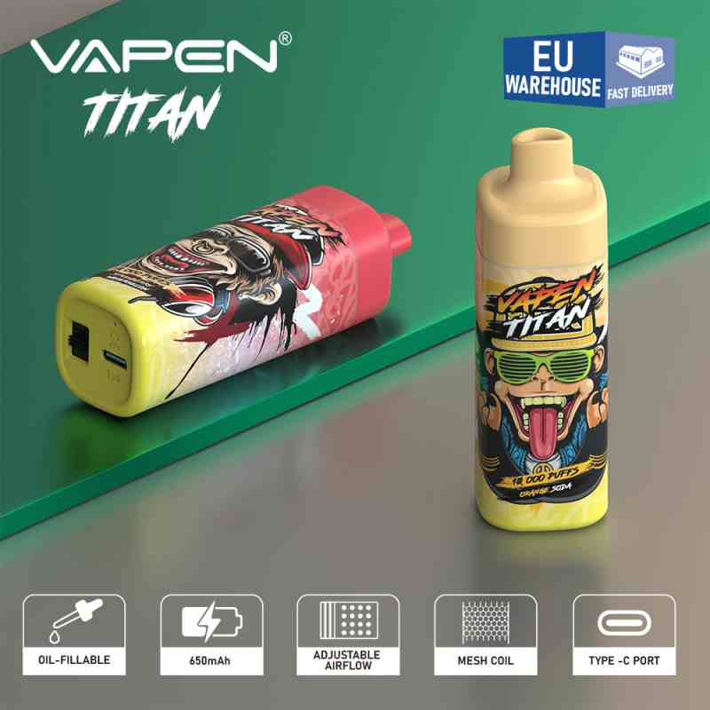 VAPEN TITAN 10000 78 VAPEN TITAN 10000 78