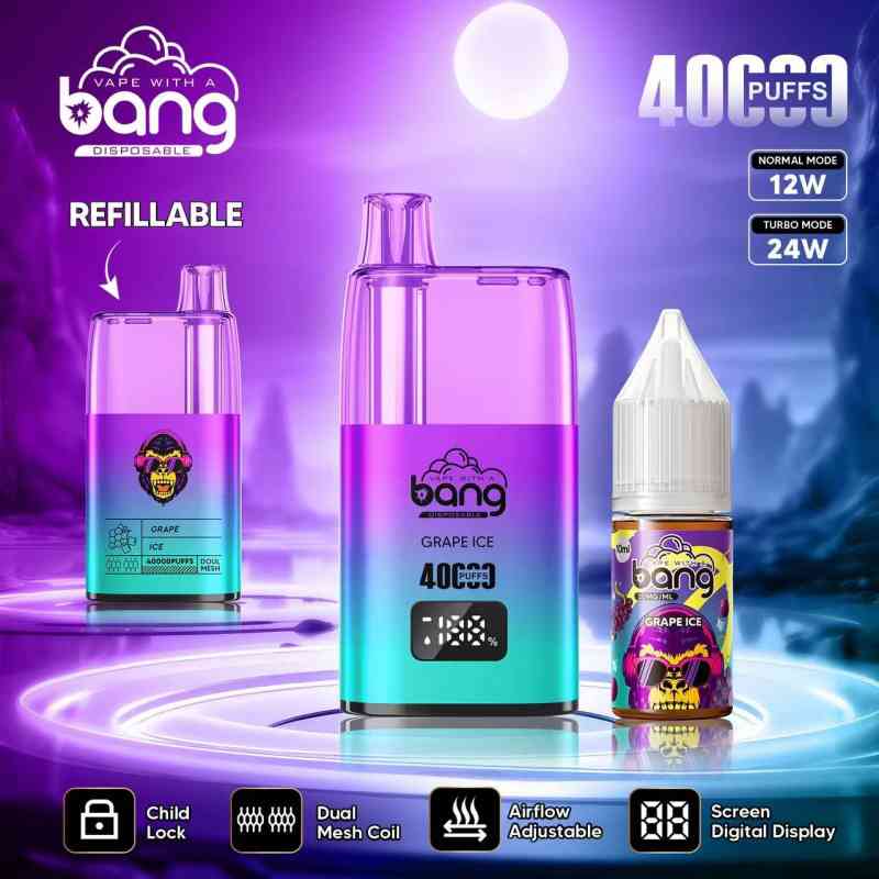 BANG 40000 REFILLABLE 15 BANG 40000 REFILLABLE 15