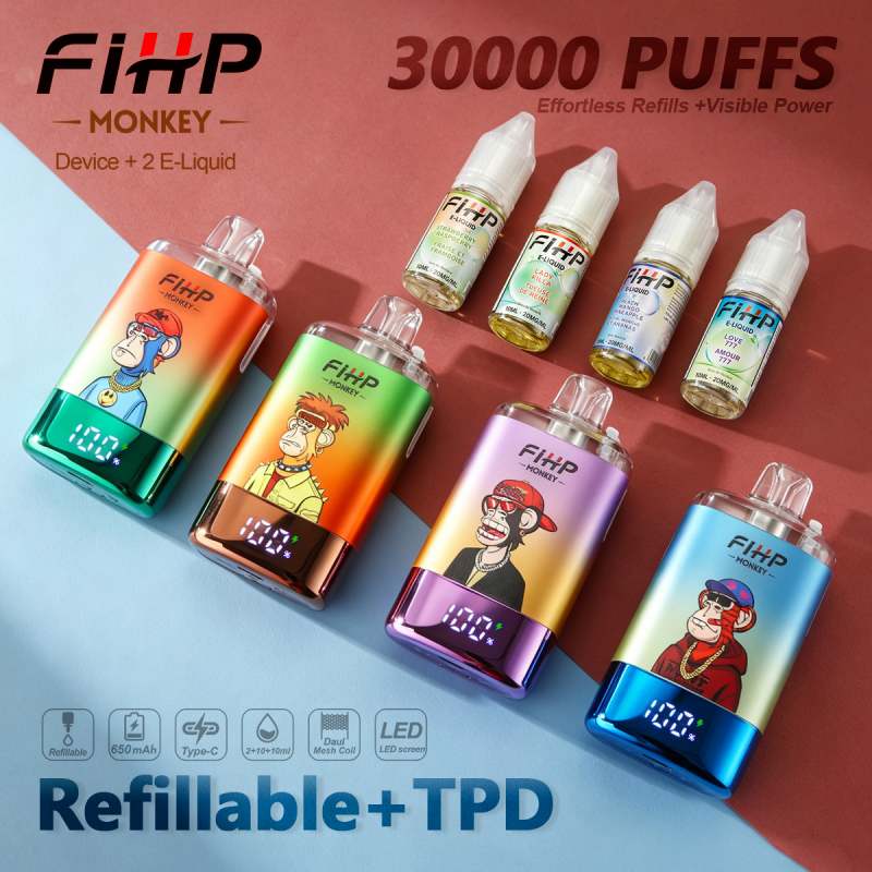 FIHP MONKEY 30K Refillable TPD 9