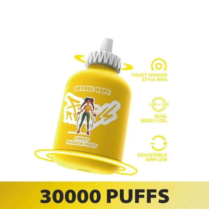 Savage-Fitness-30000-Puffs-Disposable-Vape-Wholesale-Sweet-Passion-Fruit