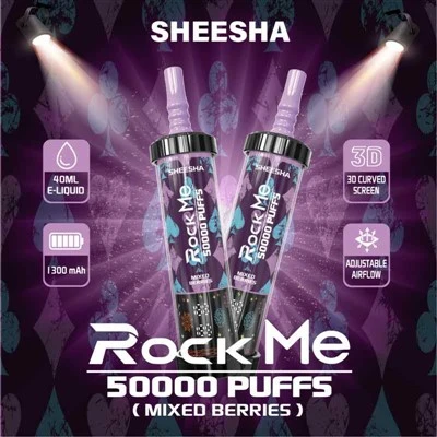 Rockme sheesha 50000 -puffit