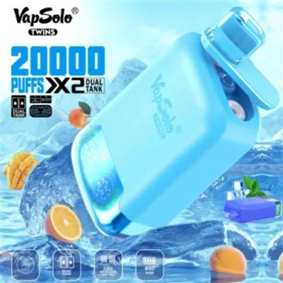 Vapsolo Twins 20000 Puffs kaksoismaut