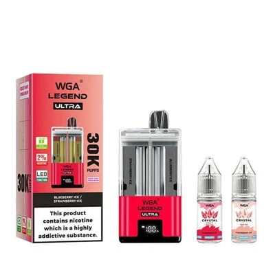 WGA Legend Ultra 30000 Puffs Vape kaksoismaku